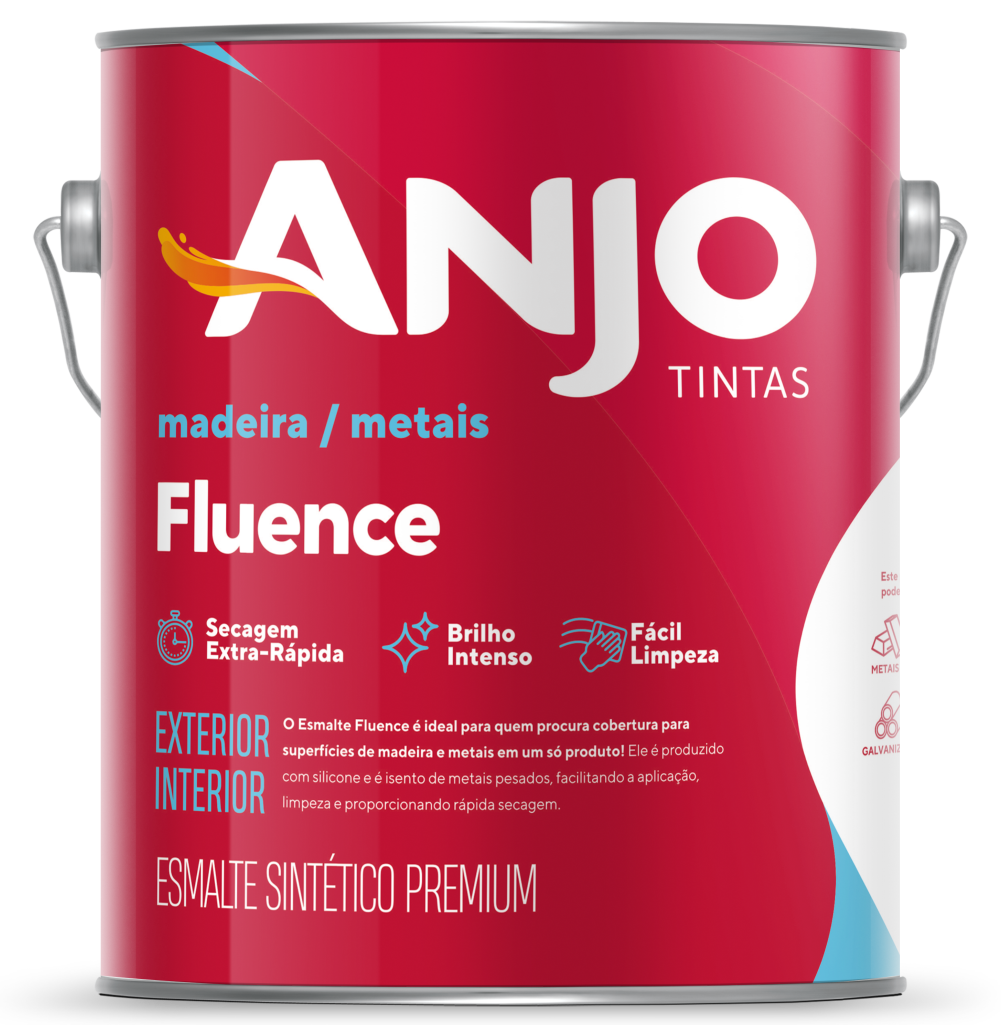 Esmalte Anjo Sintético Fluence Brillante – Base para Madera y Metal